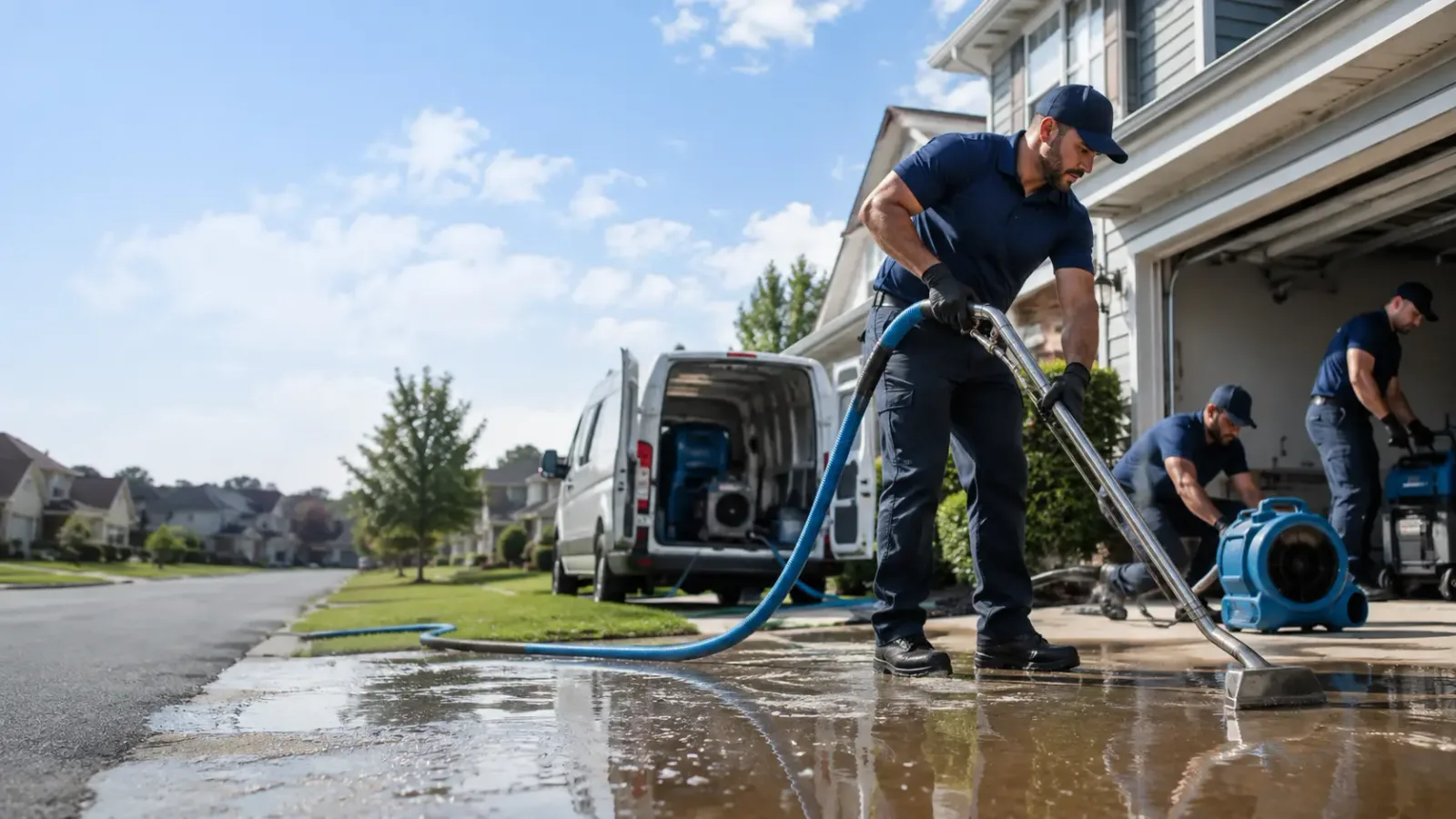 Flood Damage Restoration in Runge, TX
